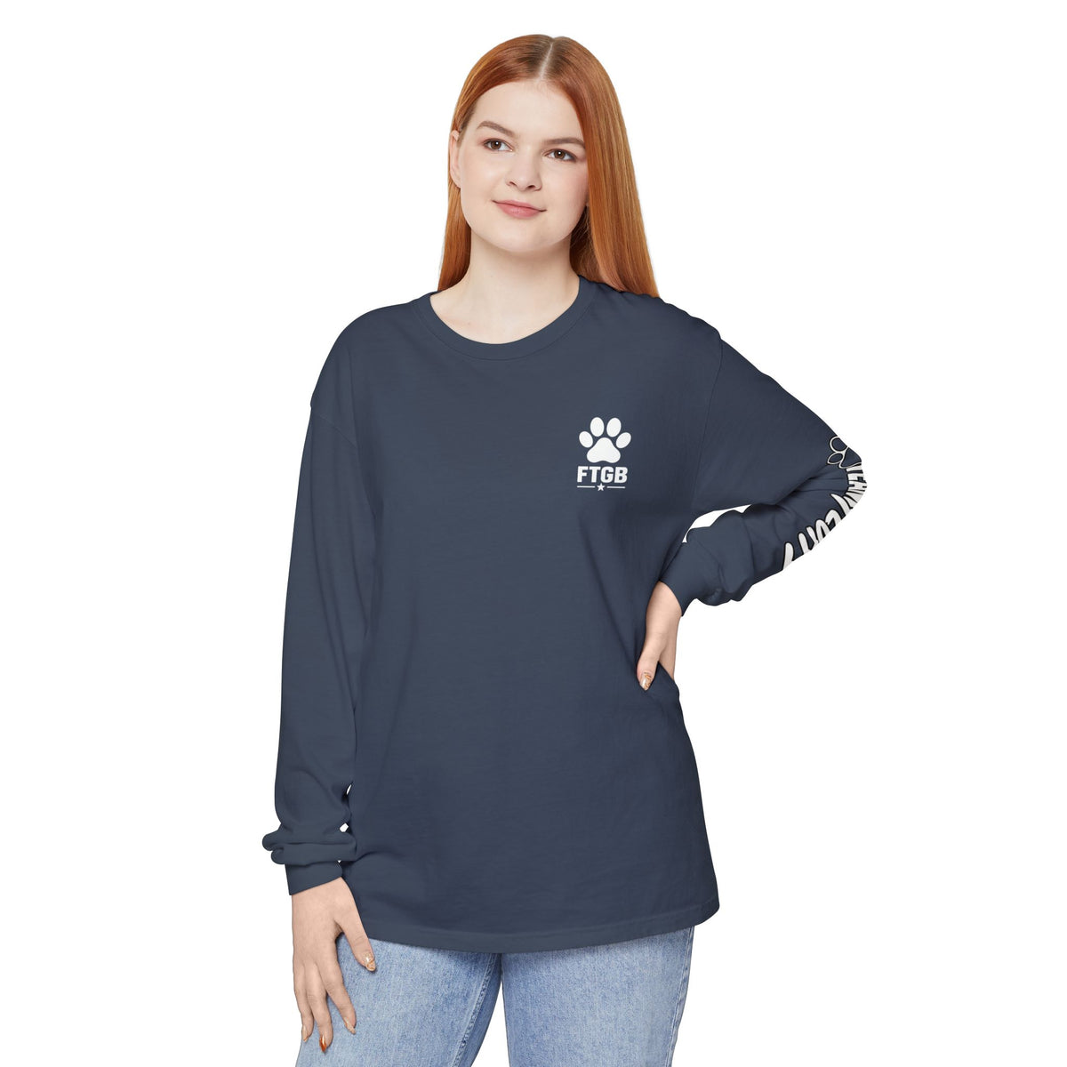 Team Fluffy Long Sleeve Tee | Fluffy the Good Boy