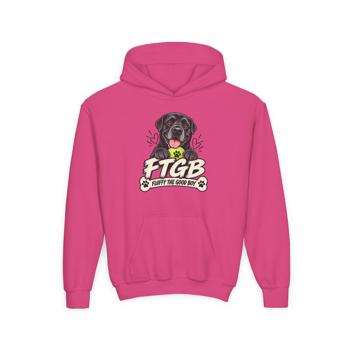 Fluffy the Good Boy Youth Hoodie