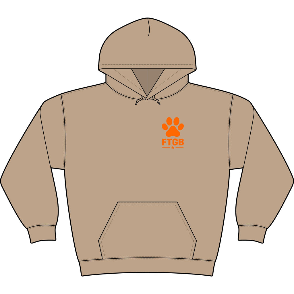 Fluffy the Good Boy Camo Duck Hunting Hoodie