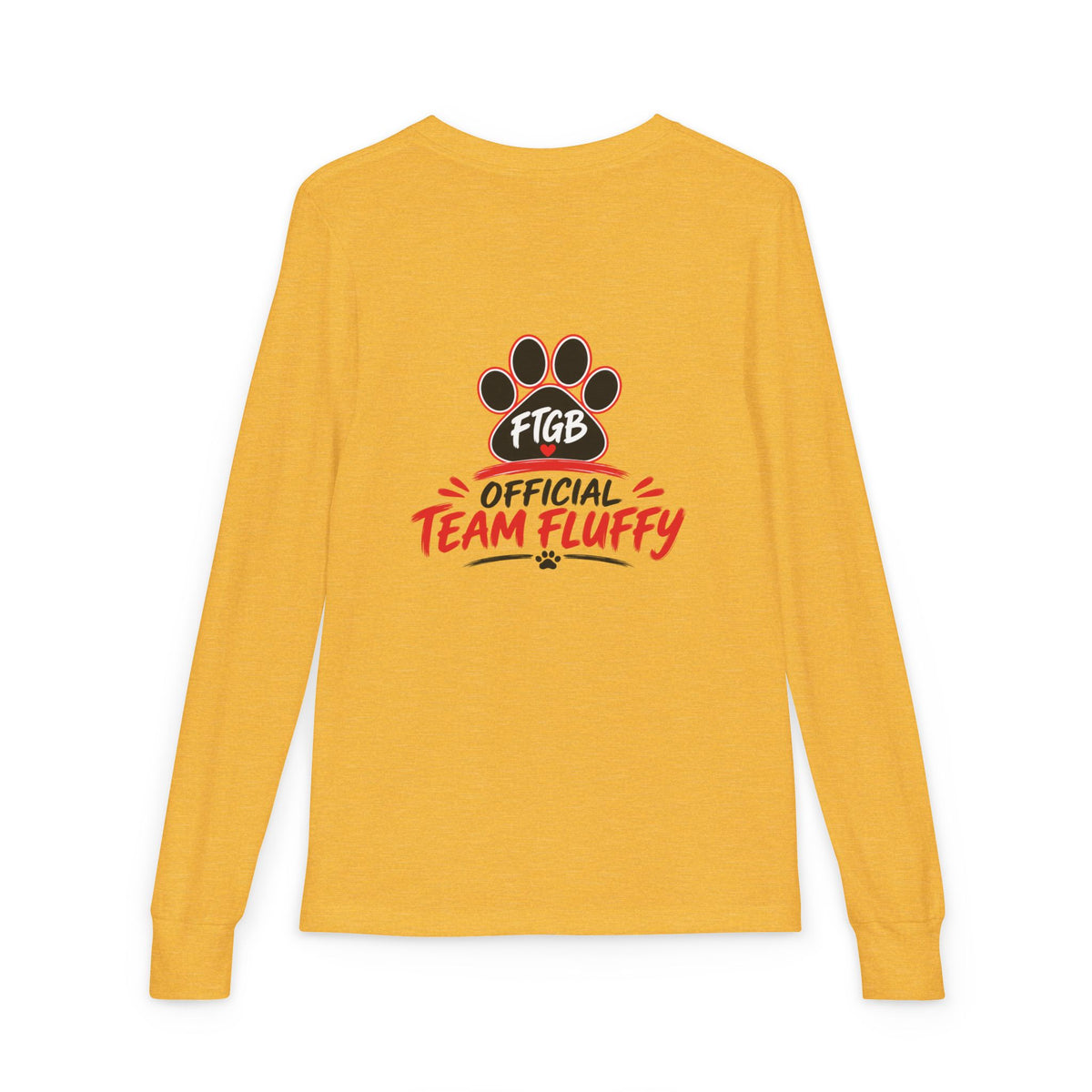 Official Team Fluffy Youth Long Sleeve Tee | FTGB Kids Shirt
