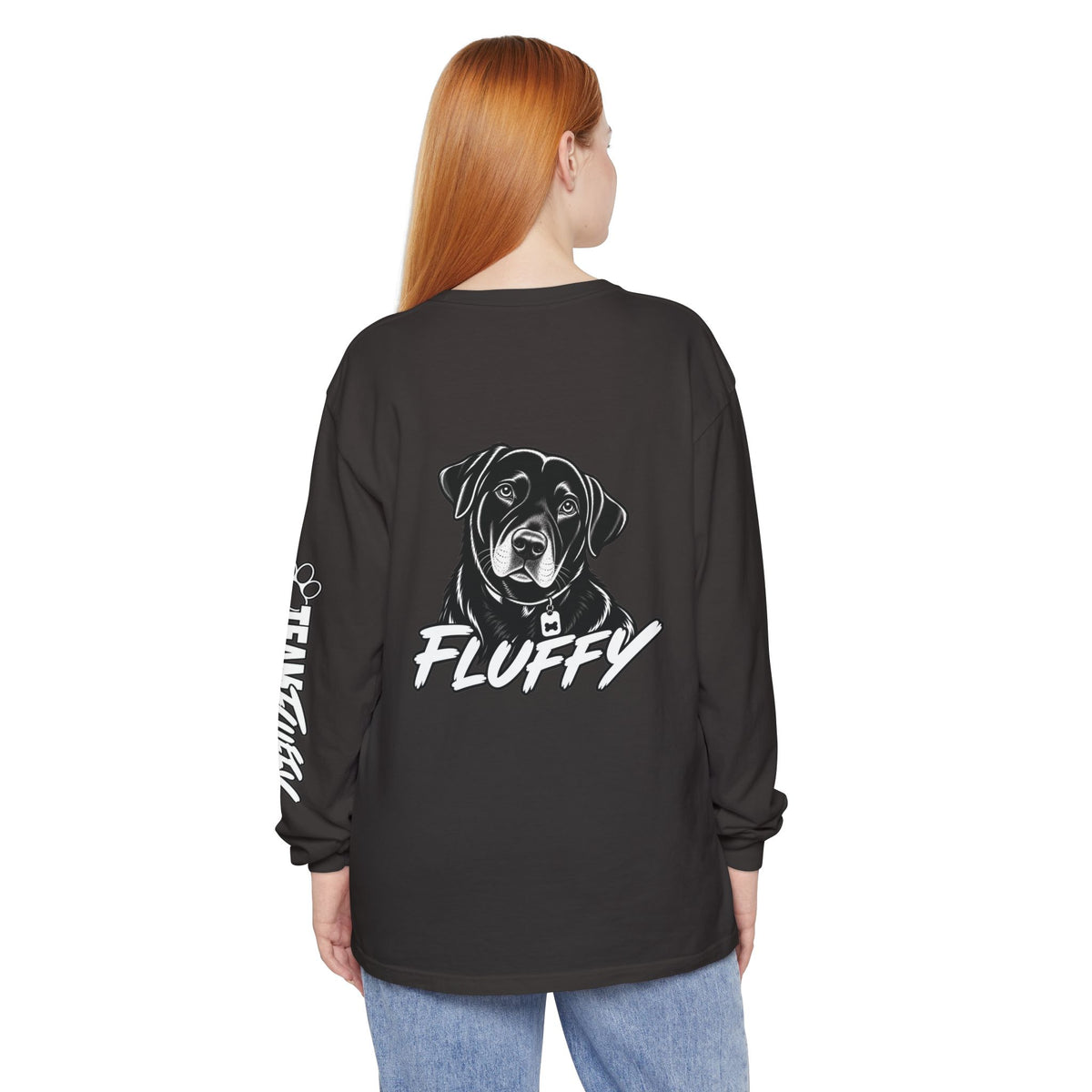 Team Fluffy Long Sleeve Tee | Fluffy the Good Boy
