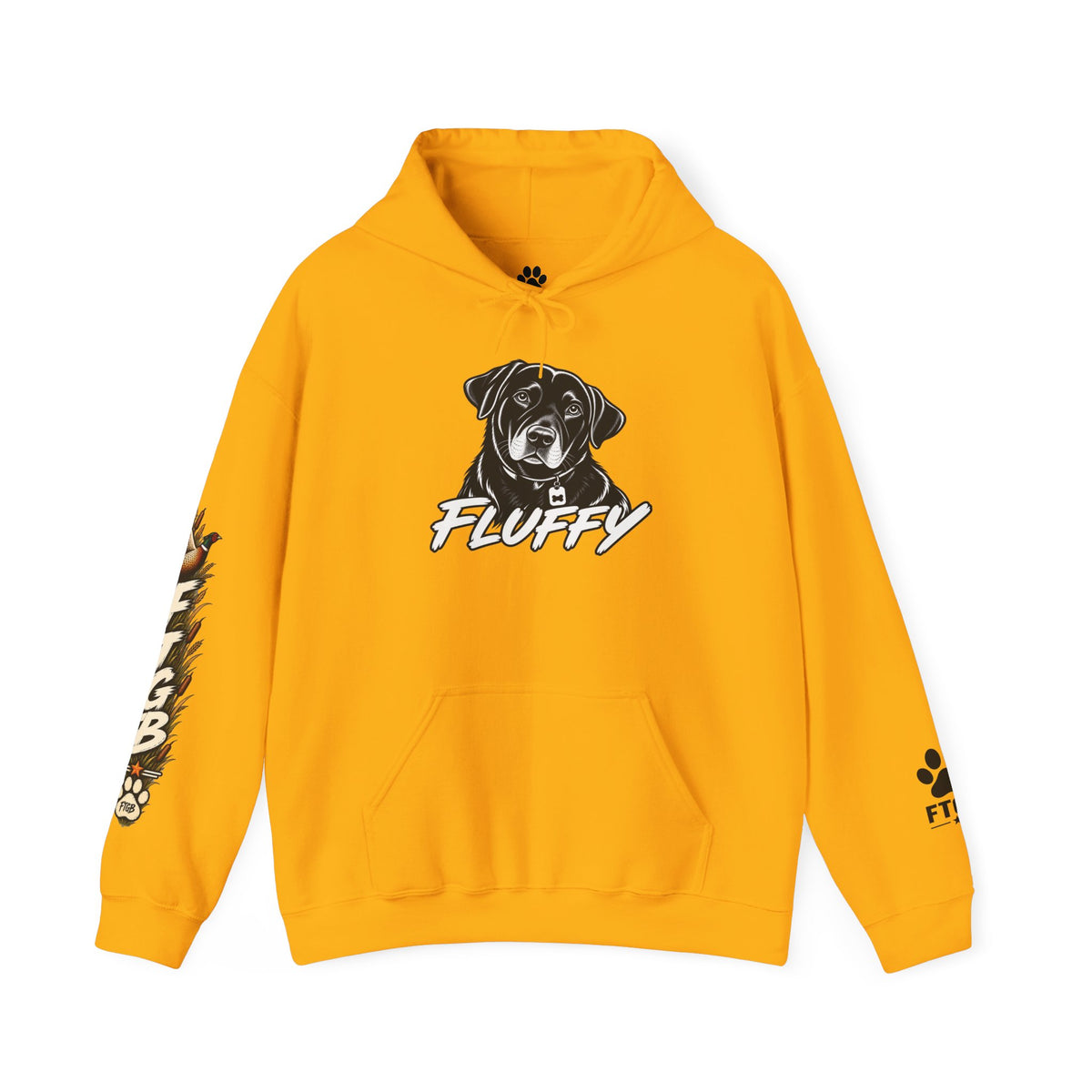 Fluffy the Good Boy Pheasant Hunting Hoodie