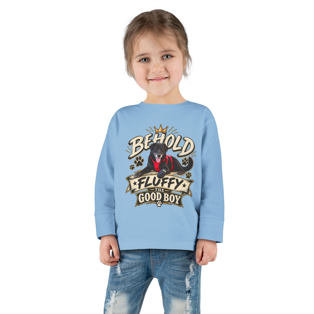 Behold Fluffy Toddler Long Sleeve Tee | FTGB Kids Shirt