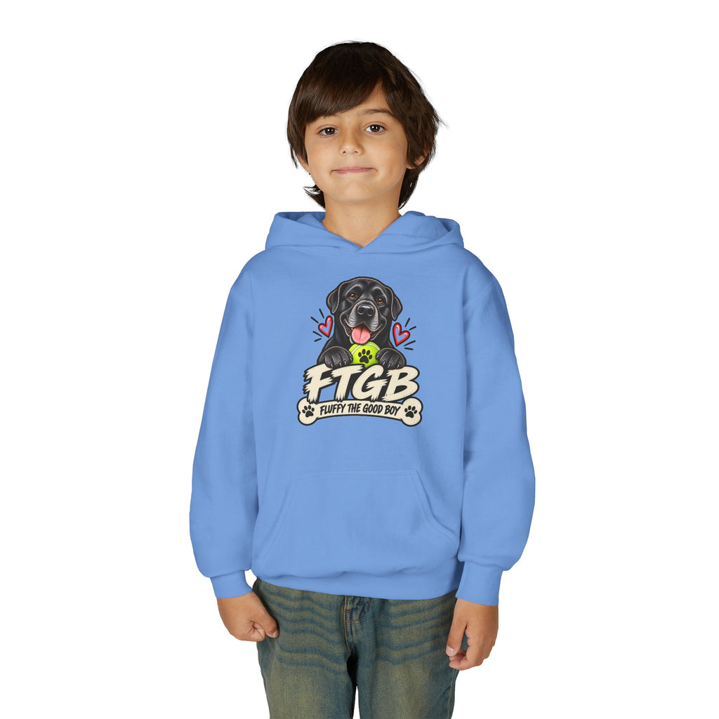 Fluffy the Good Boy Youth Hoodie