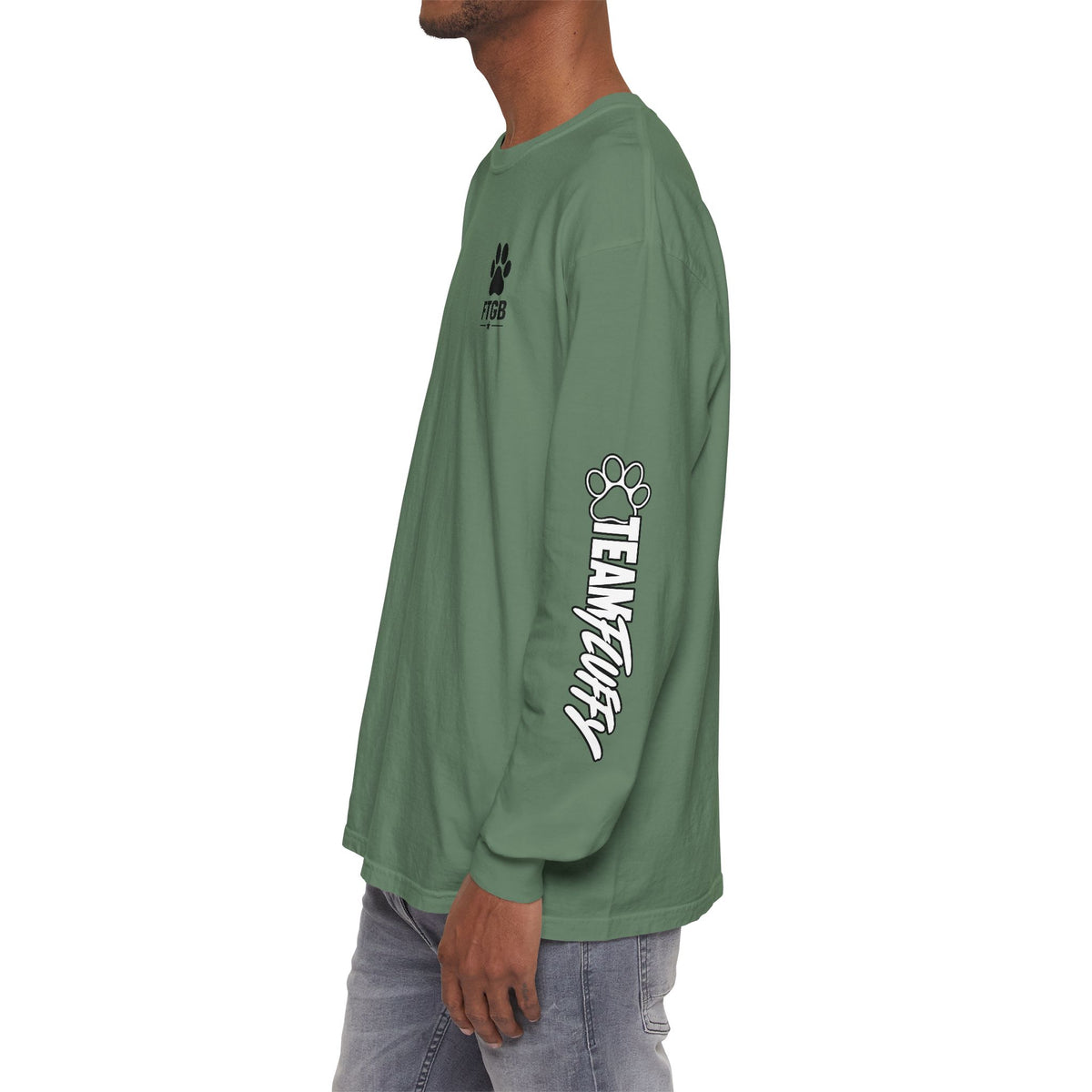 Team Fluffy Long Sleeve Tee | Fluffy the Good Boy