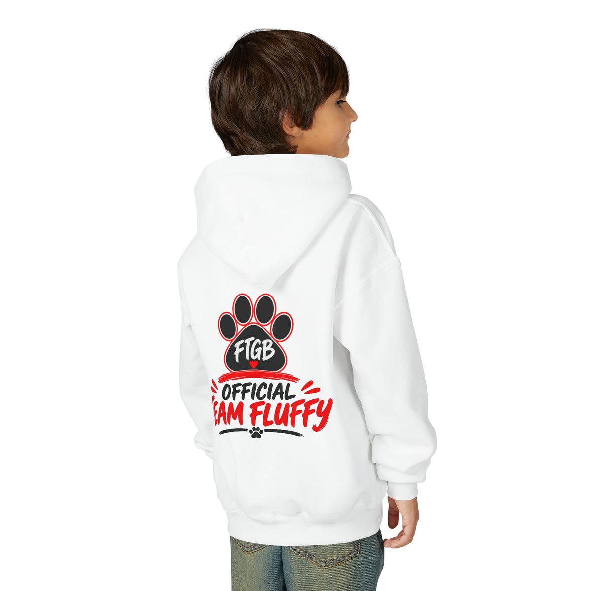 Fluffy the Good Boy Youth Hoodie