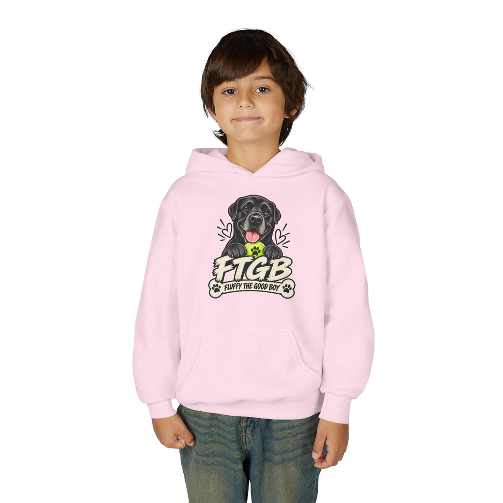 Fluffy the Good Boy Youth Hoodie