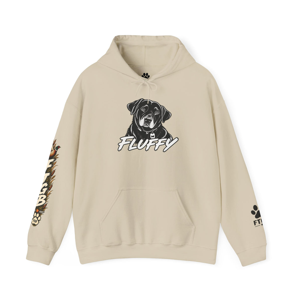 Fluffy the Good Boy Pheasant Hunting Hoodie