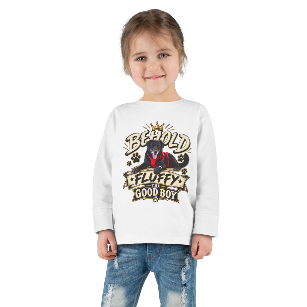 Behold Fluffy Toddler Long Sleeve Tee | FTGB Kids Shirt