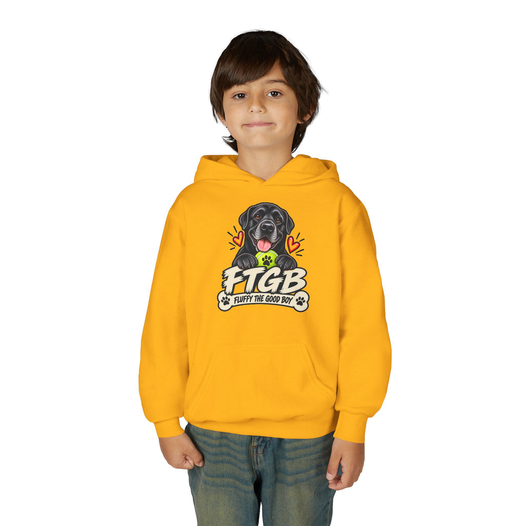Fluffy the Good Boy Youth Hoodie