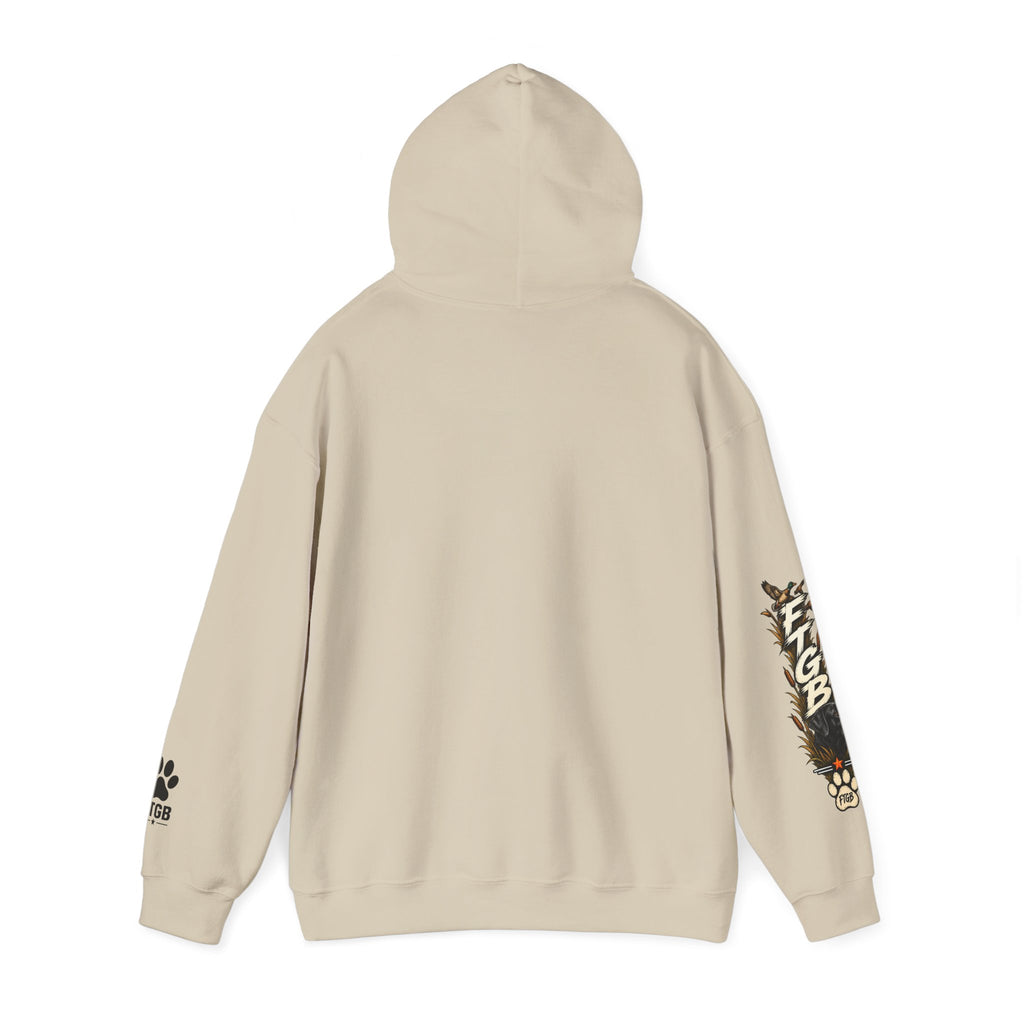 Fluffy the Good Boy Duck Hunting Hoodie