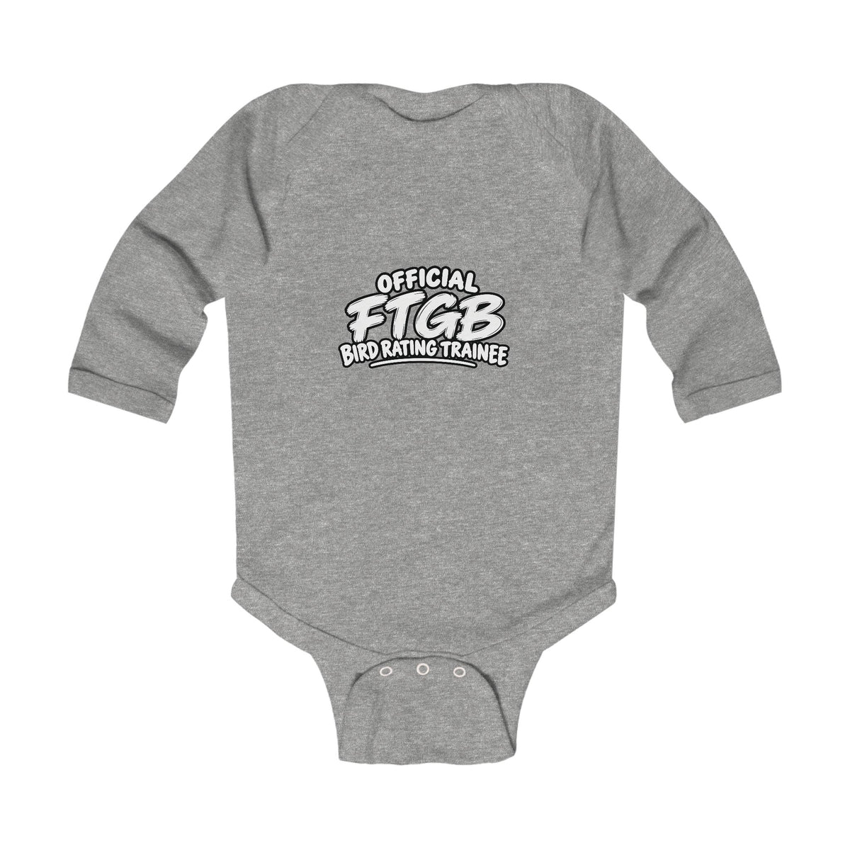 Official FTGB Bird Rating Trainee Infant Long Sleeve Bodysuit