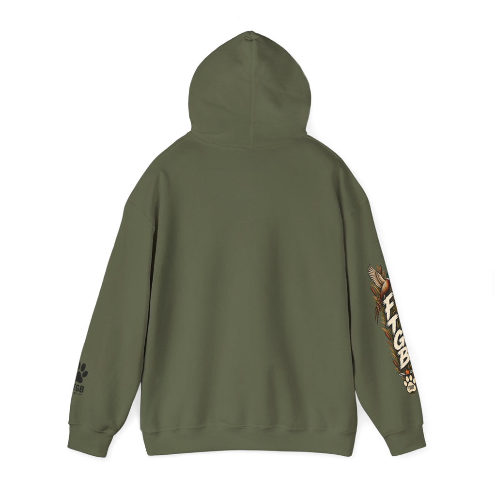 Fluffy the Good Boy Pheasant Hunting Hoodie