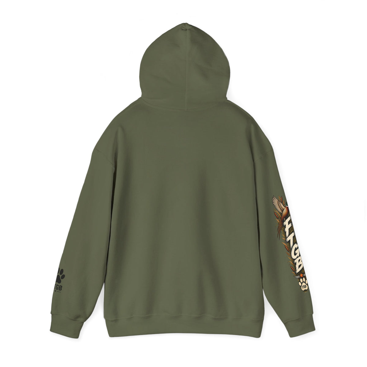 Fluffy the Good Boy Pheasant Hunting Hoodie
