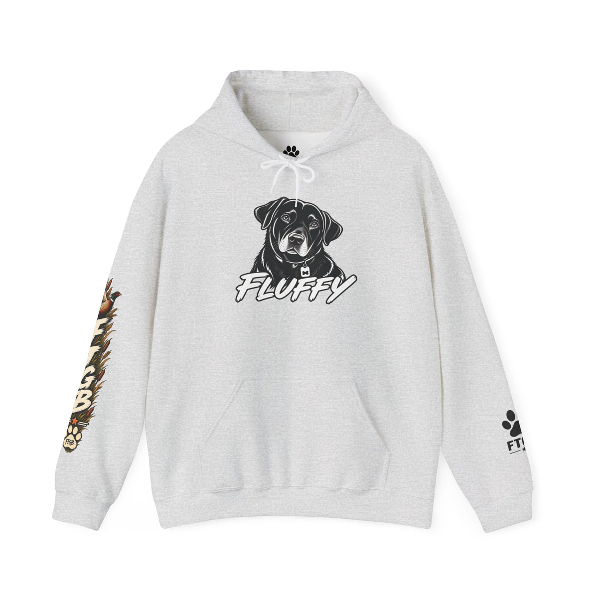 Fluffy the Good Boy Pheasant Hunting Hoodie