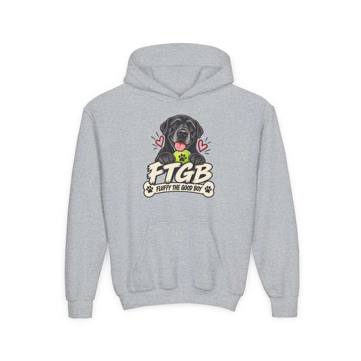 Fluffy the Good Boy Youth Hoodie