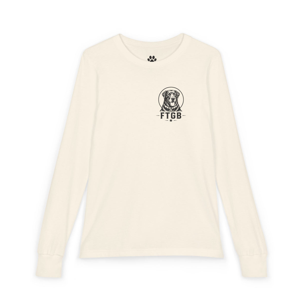 Official Team Fluffy Youth Long Sleeve Tee | FTGB Kids Shirt