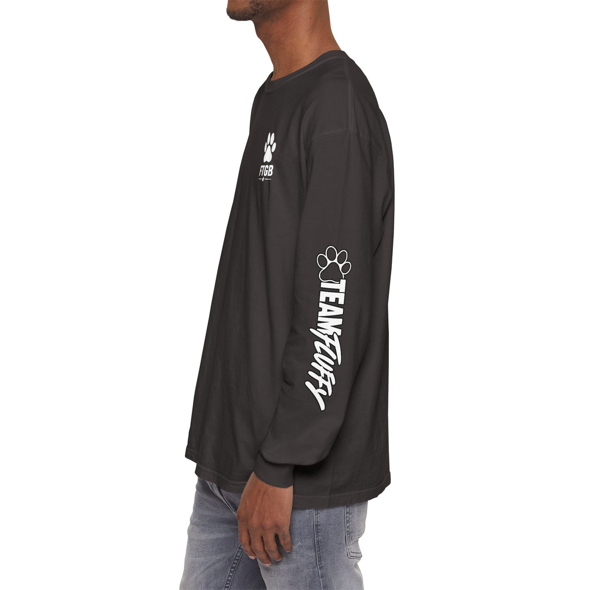 Team Fluffy Long Sleeve Tee | Fluffy the Good Boy