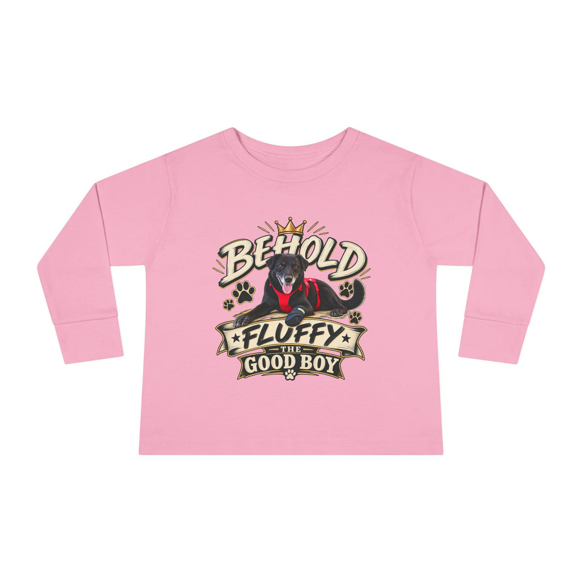 Behold Fluffy Toddler Long Sleeve Tee | FTGB Kids Shirt