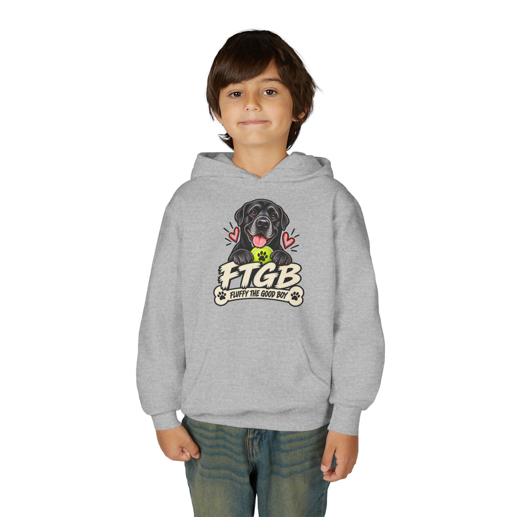 Fluffy the Good Boy Youth Hoodie