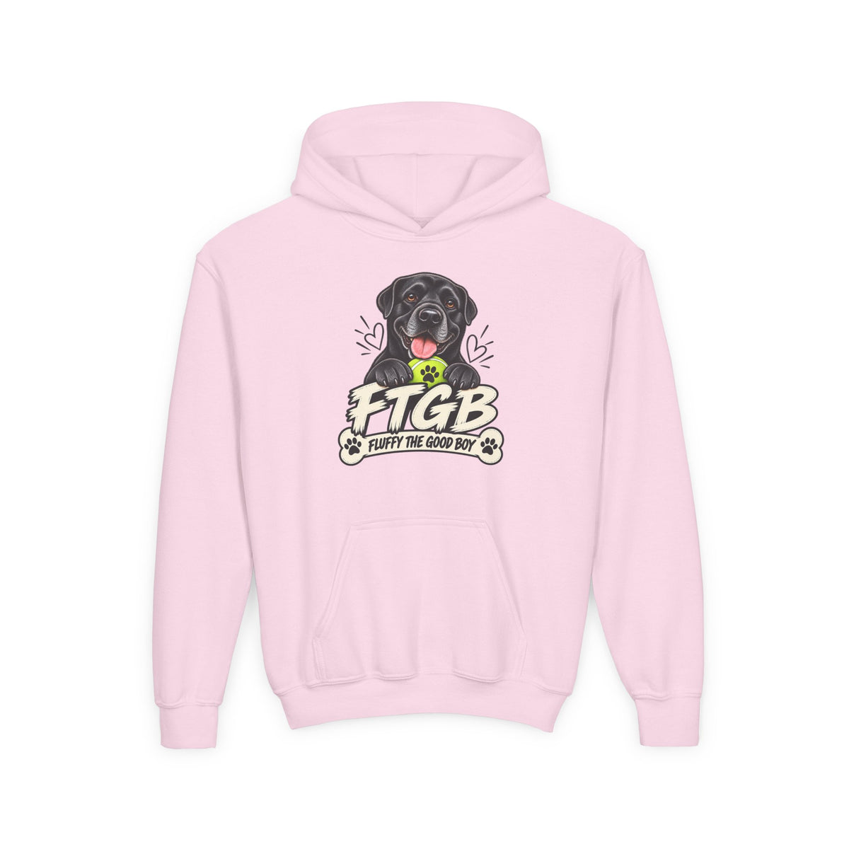 Fluffy the Good Boy Youth Hoodie