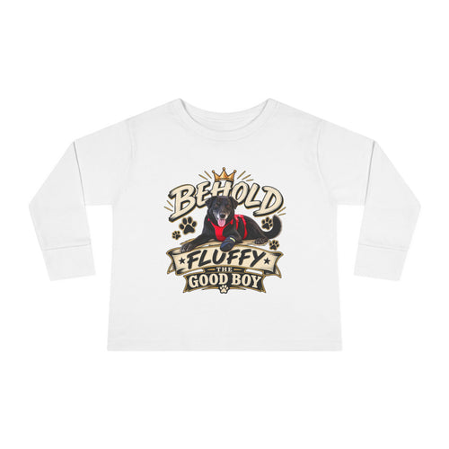 Behold Fluffy Toddler Long Sleeve Tee | FTGB Kids Shirt
