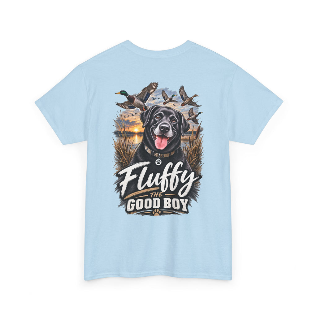 FTGB Hunting Series – Fluffy the Good Boy Duck Hunting Tee