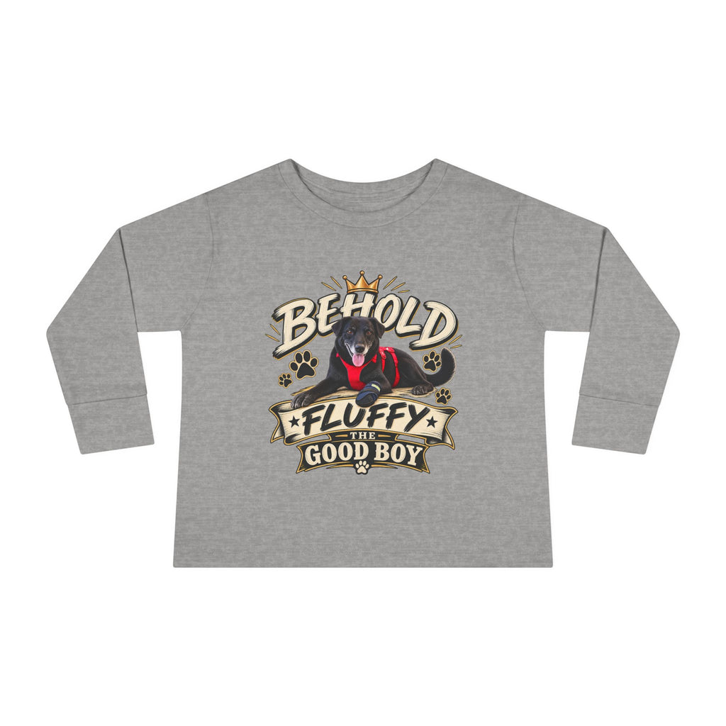Behold Fluffy Toddler Long Sleeve Tee | FTGB Kids Shirt