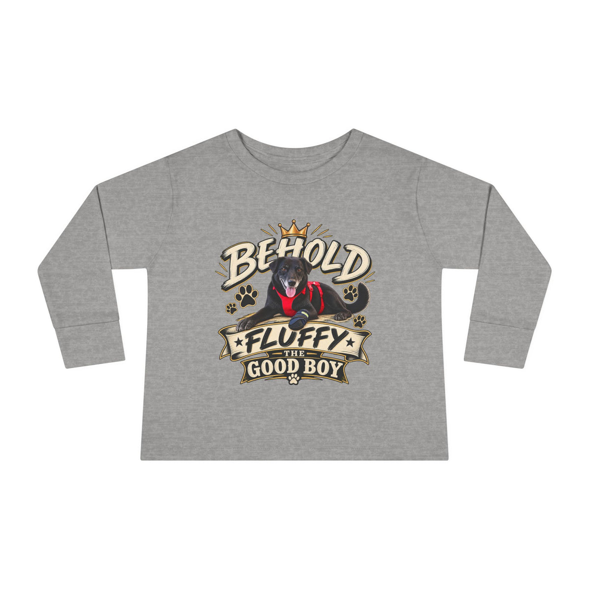 Behold Fluffy Toddler Long Sleeve Tee | FTGB Kids Shirt