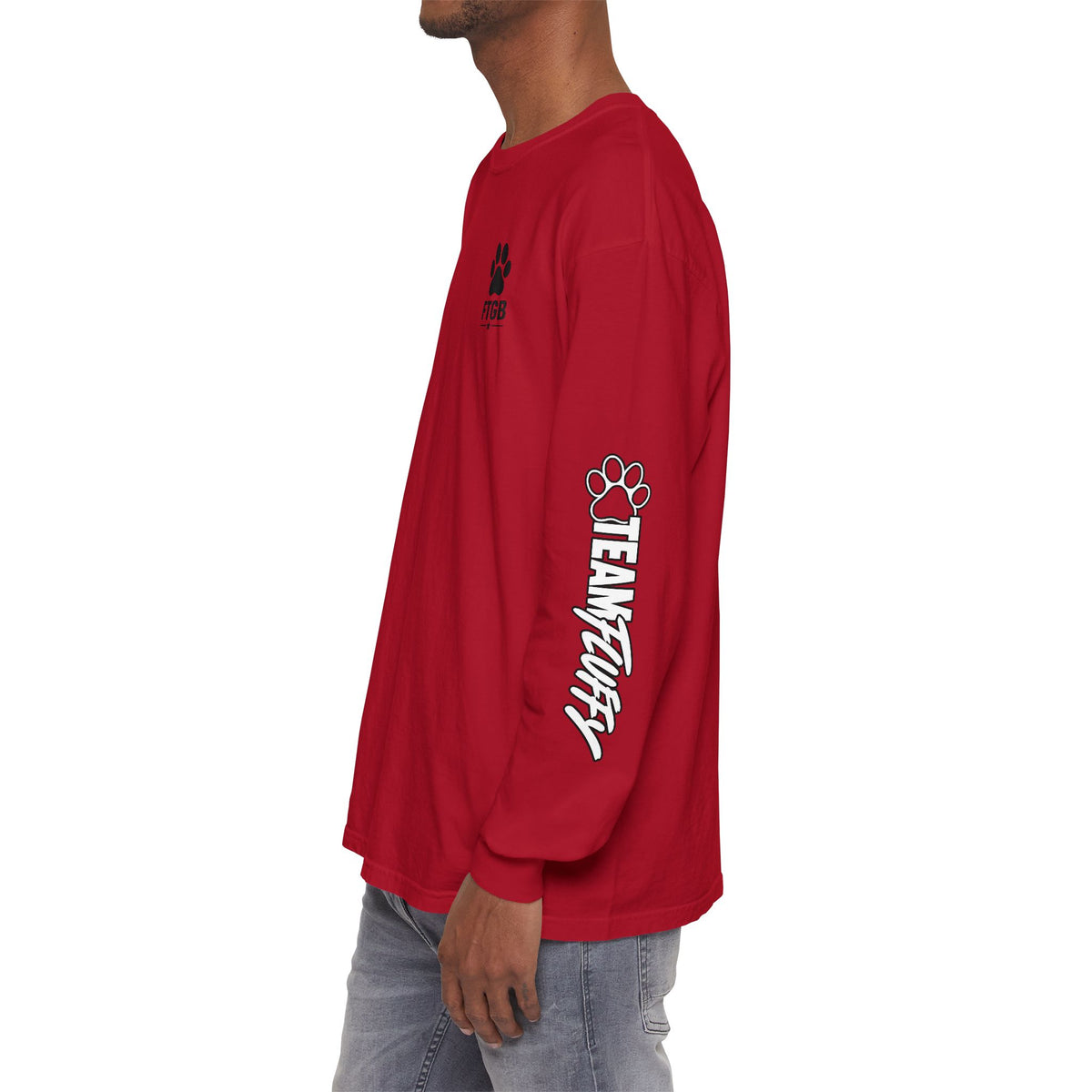 Team Fluffy Long Sleeve Tee | Fluffy the Good Boy