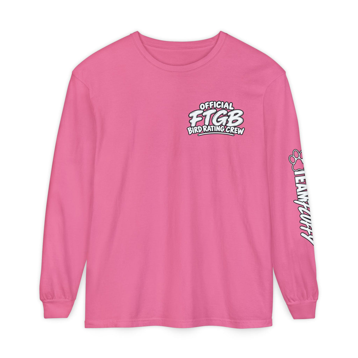 Official FTGB Bird Rating Crew Long Sleeved Tee