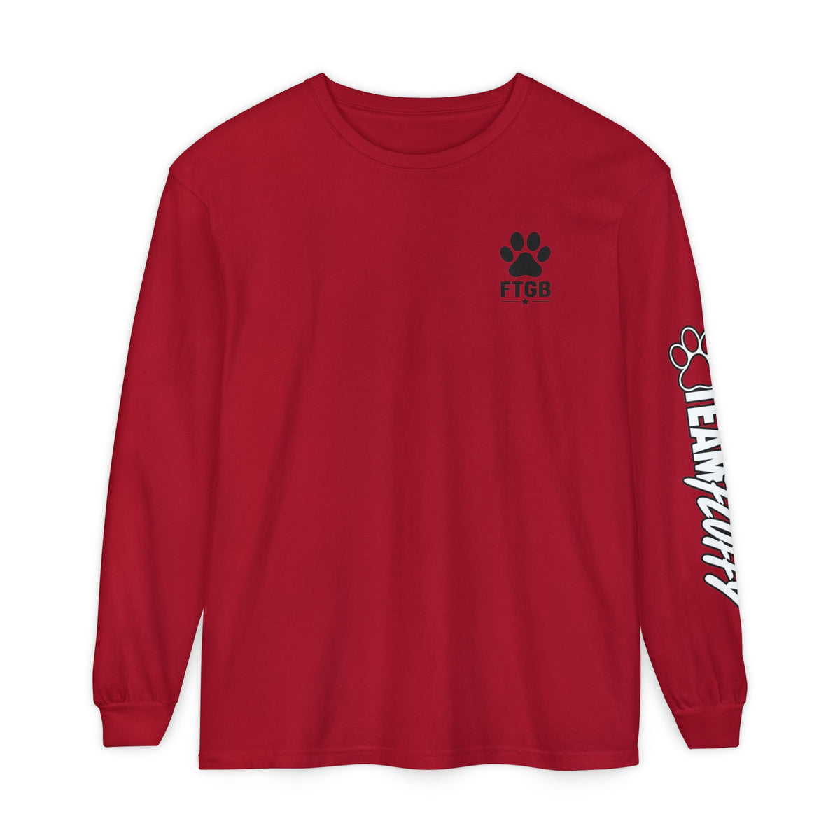 Team Fluffy Long Sleeve Tee | Fluffy the Good Boy