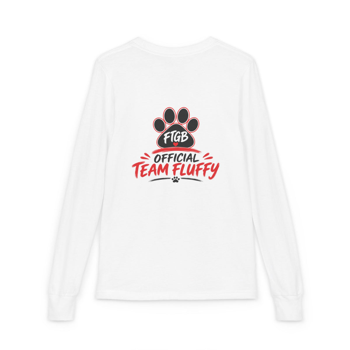 Official Team Fluffy Youth Long Sleeve Tee | FTGB Kids Shirt