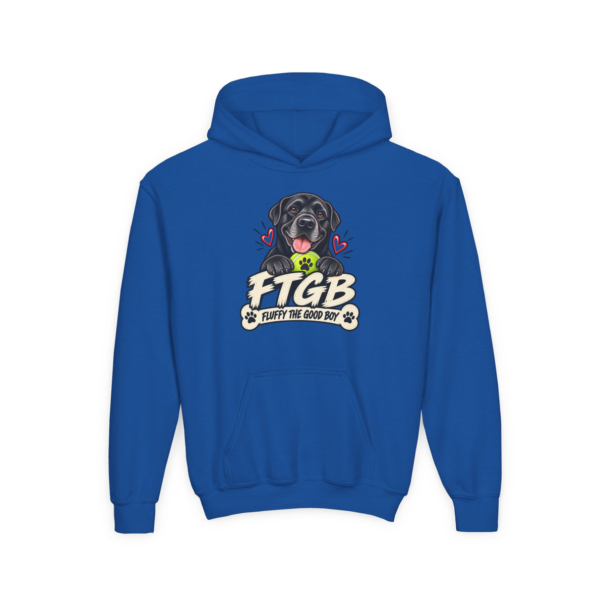 Fluffy the Good Boy Youth Hoodie