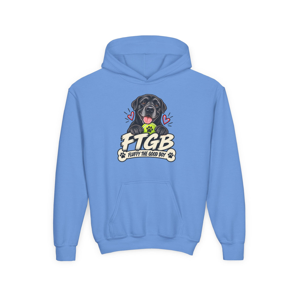 Fluffy the Good Boy Youth Hoodie