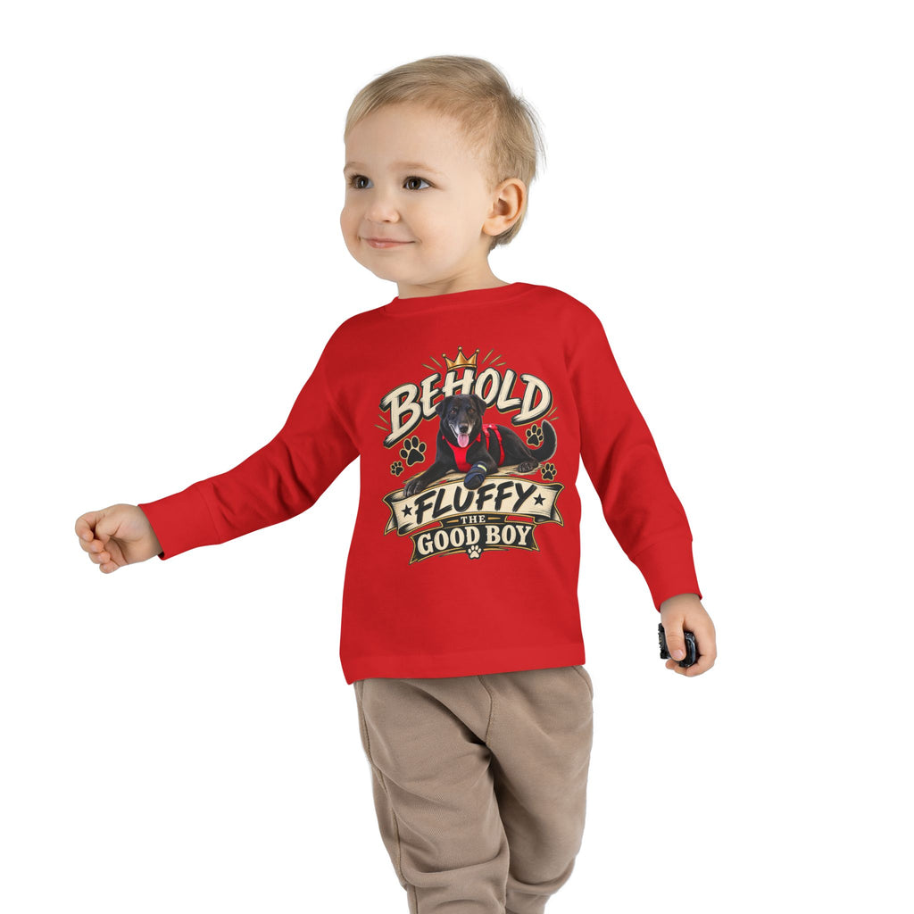 Behold Fluffy Toddler Long Sleeve Tee | FTGB Kids Shirt