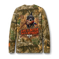 Fluffy the Good Boy – Realtree® Camo Long Sleeve Hunting Tee
