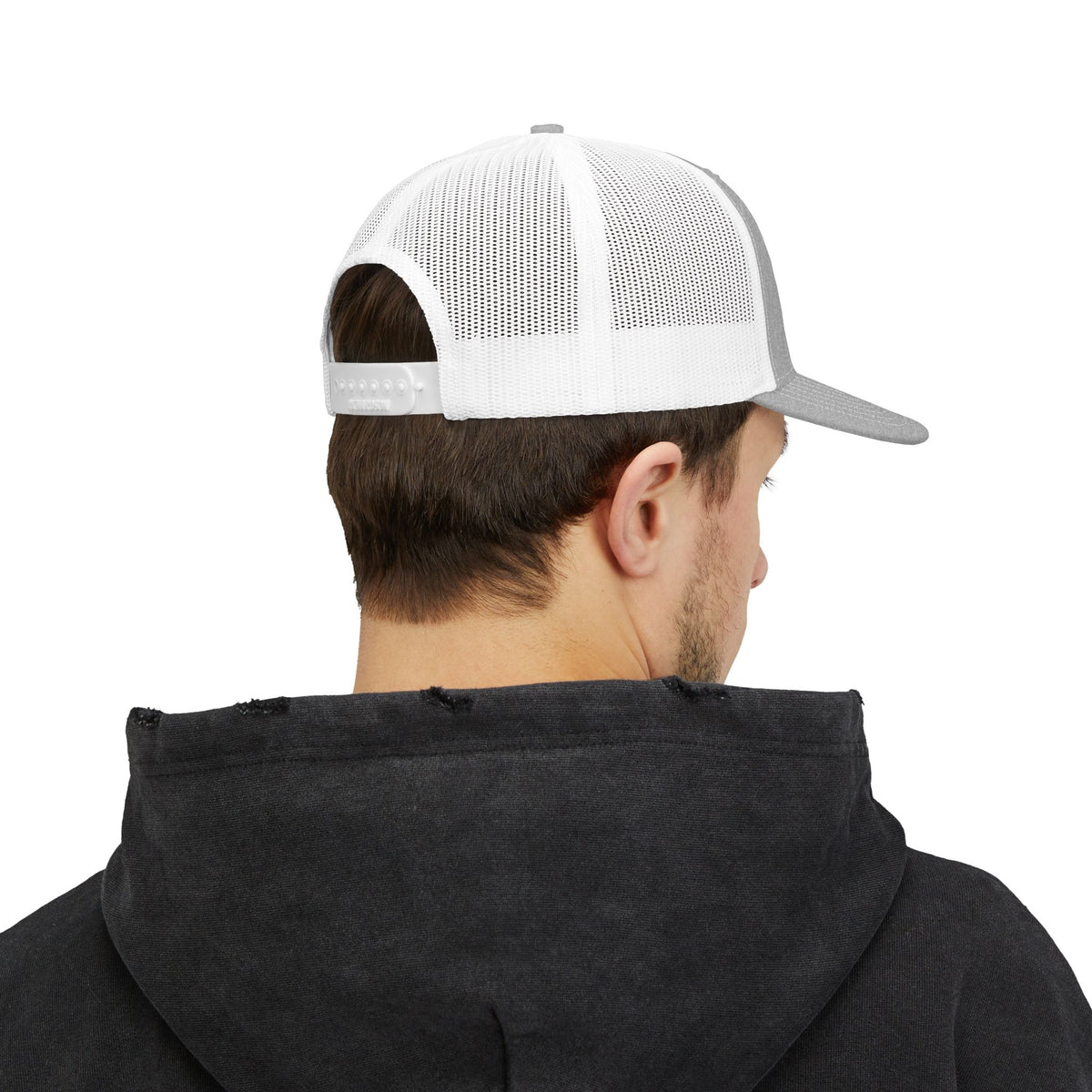 Fluffy the Good Boy Paw Logo Embroidered Trucker Hat