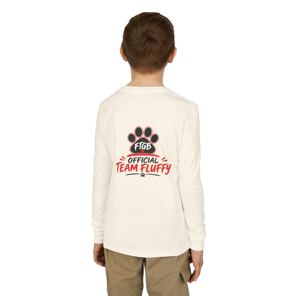 Official Team Fluffy Youth Long Sleeve Tee | FTGB Kids Shirt