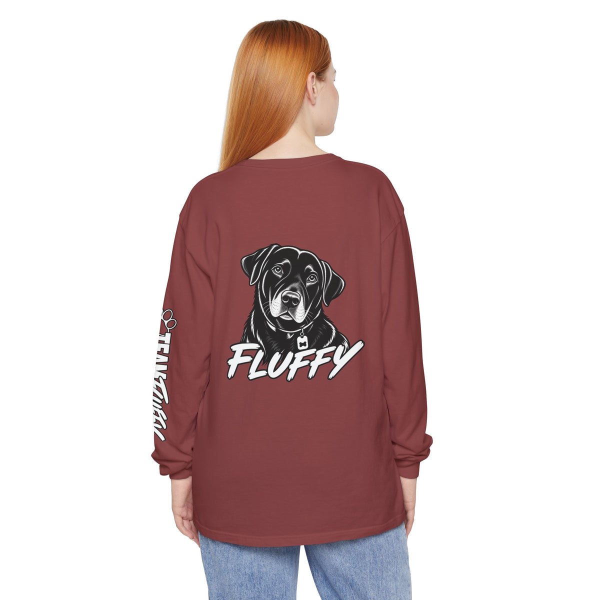Team Fluffy Long Sleeve Tee | Fluffy the Good Boy