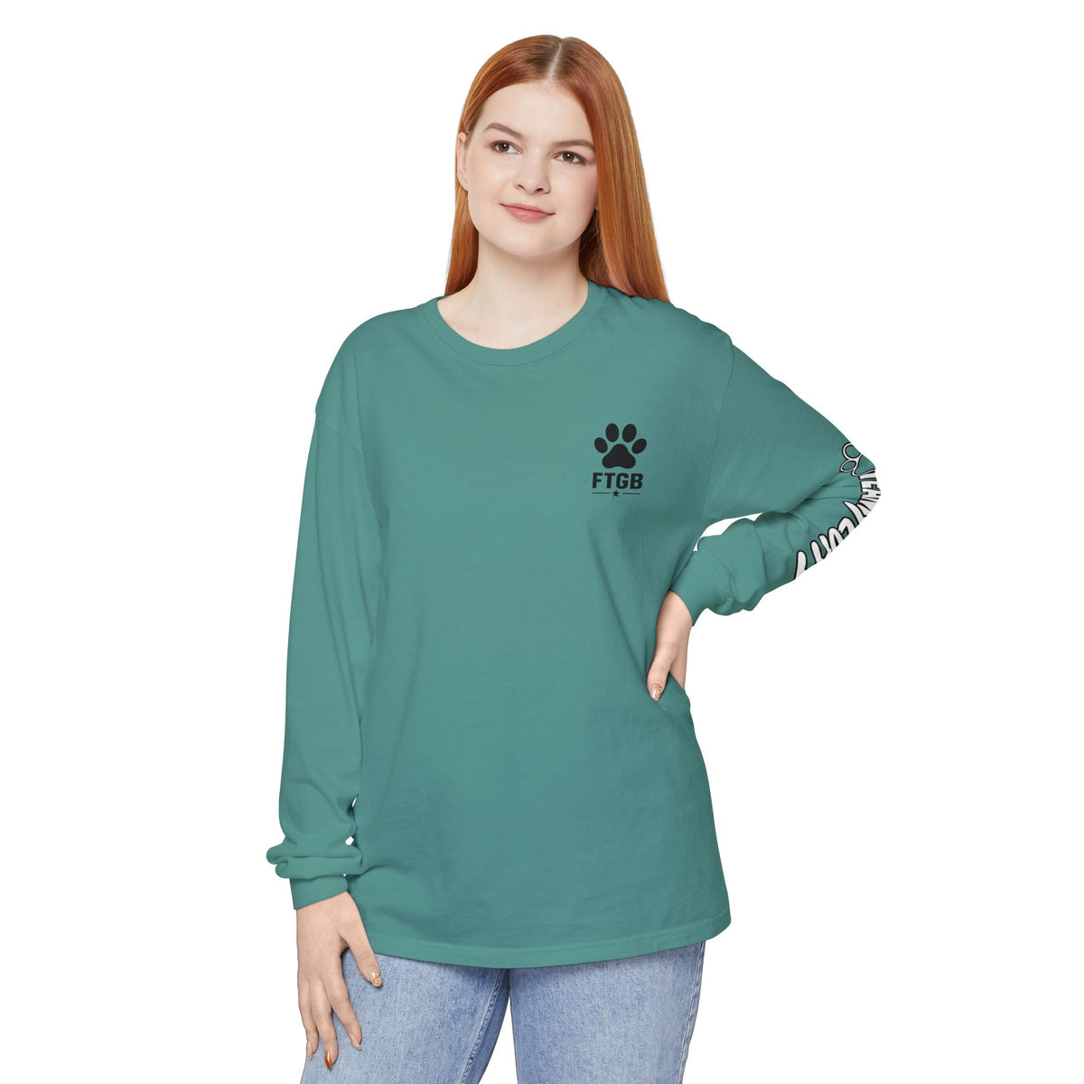 Team Fluffy Long Sleeve Tee | Fluffy the Good Boy