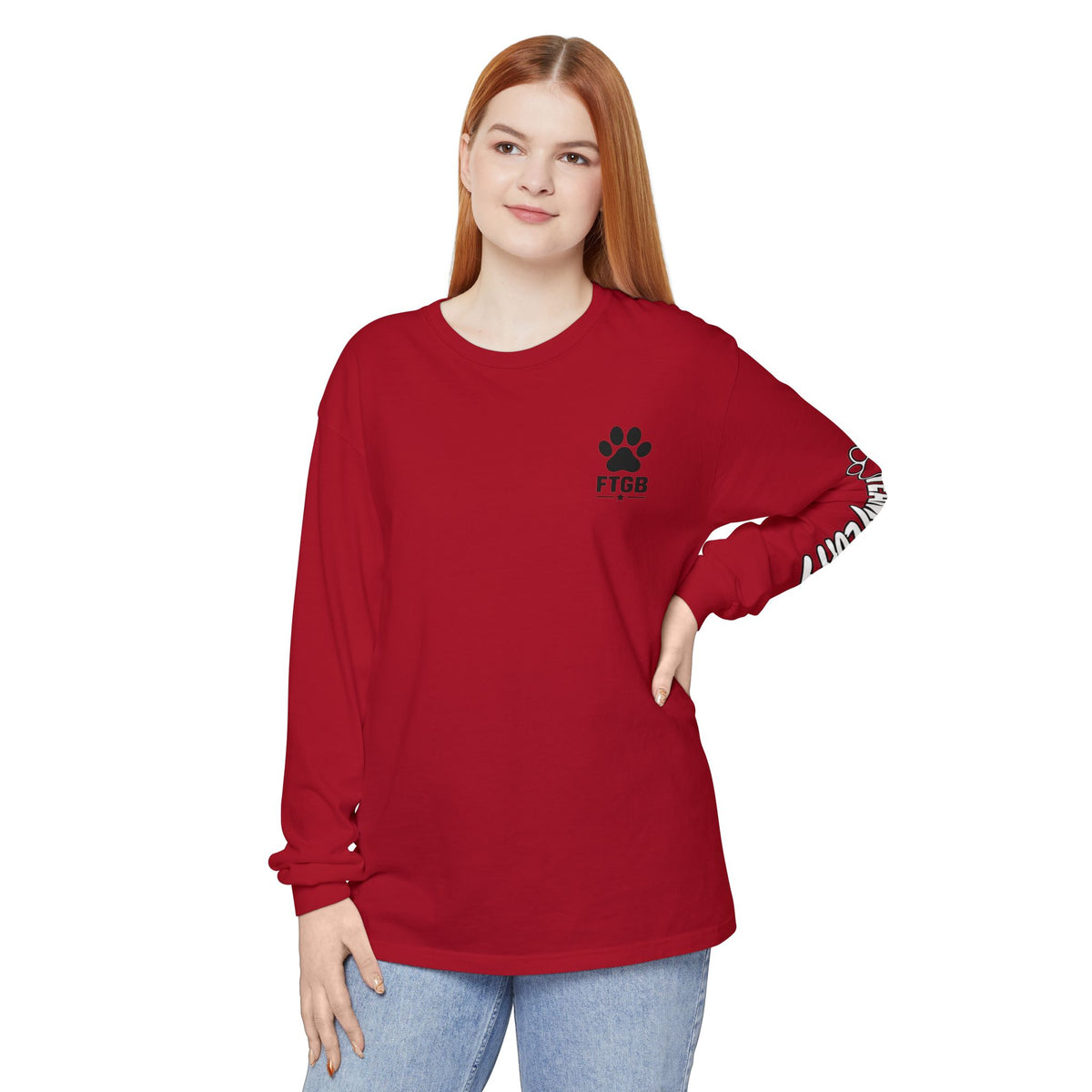 Team Fluffy Long Sleeve Tee | Fluffy the Good Boy