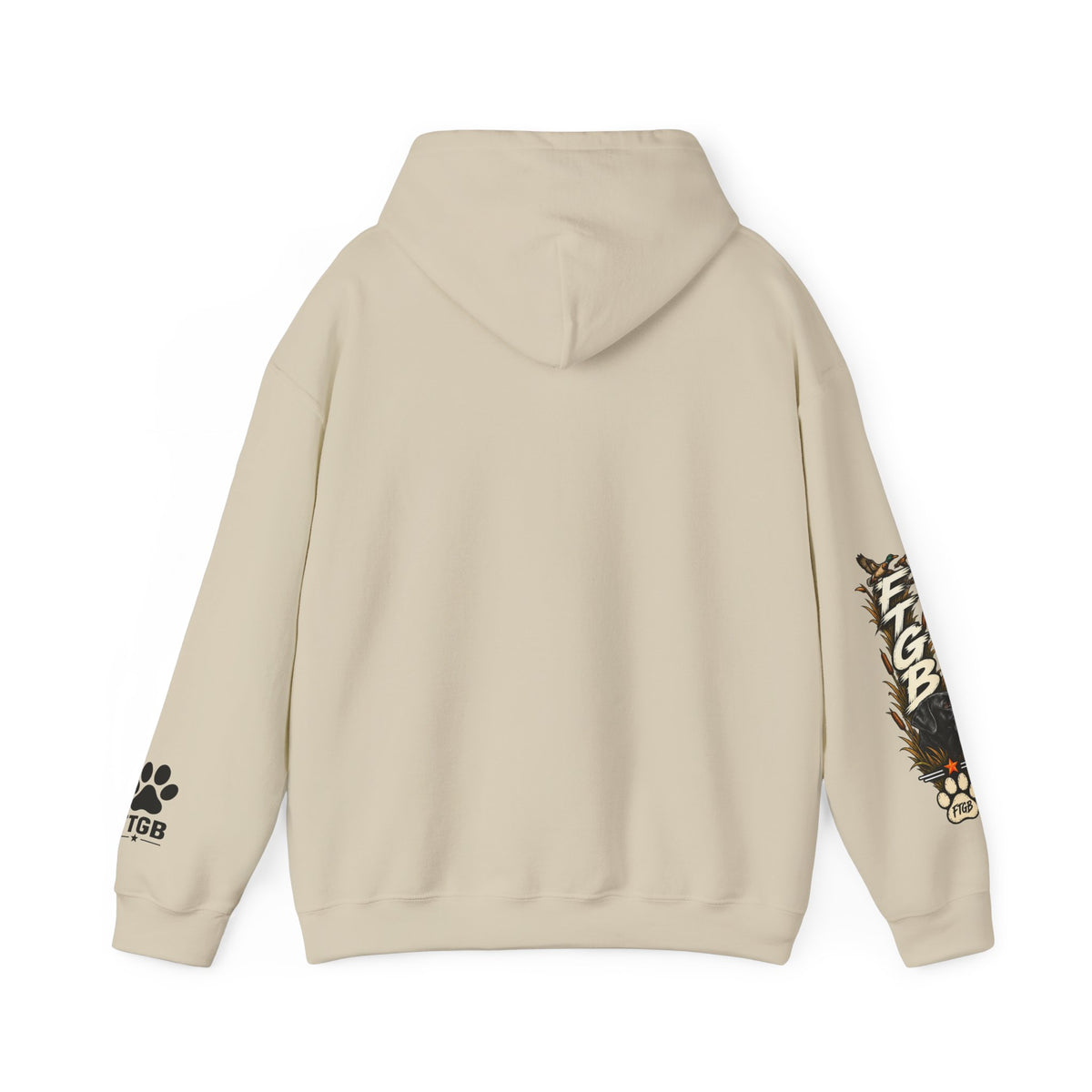 Fluffy the Good Boy Duck Hunting Hoodie