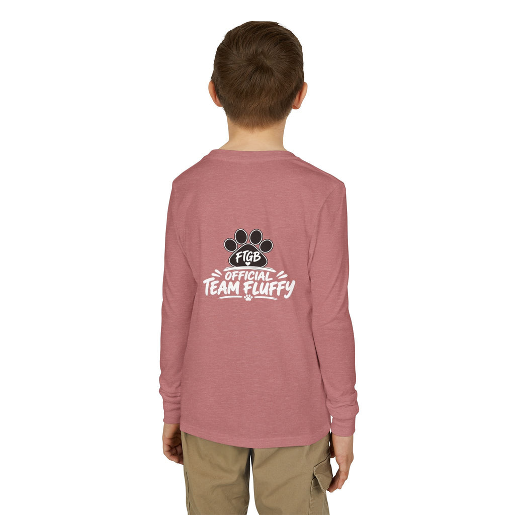 Official Team Fluffy Youth Long Sleeve Tee | FTGB Kids Shirt