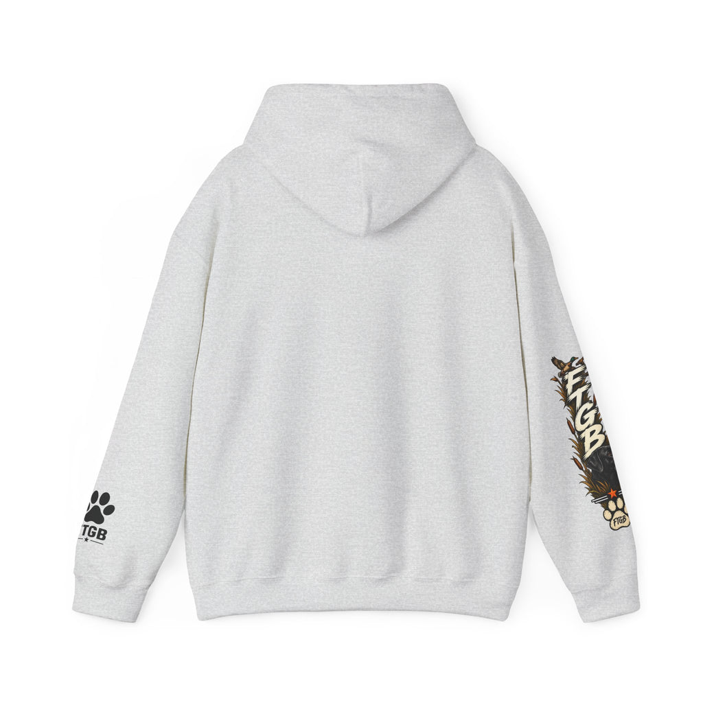 Fluffy the Good Boy Duck Hunting Hoodie