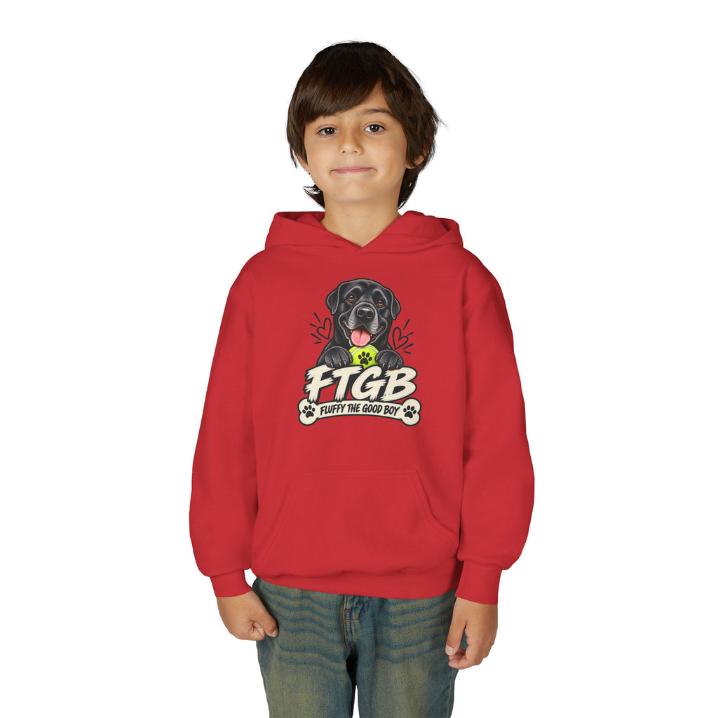 Fluffy the Good Boy Youth Hoodie