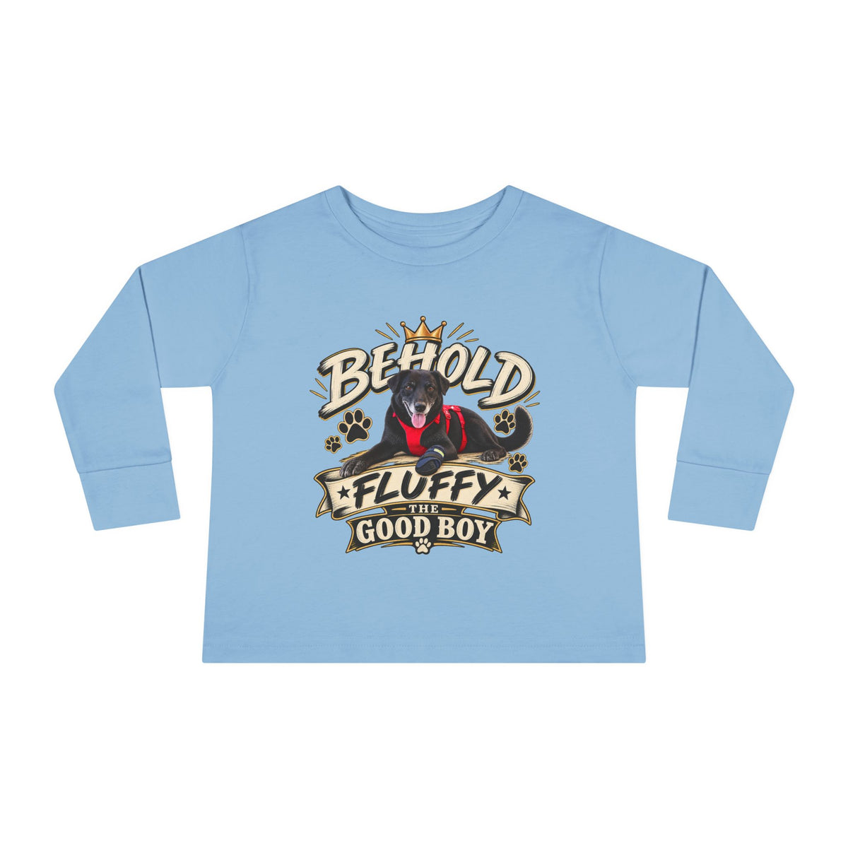 Behold Fluffy Toddler Long Sleeve Tee | FTGB Kids Shirt