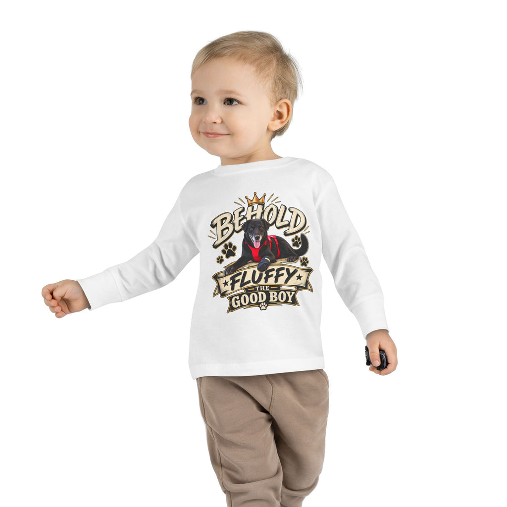 Behold Fluffy Toddler Long Sleeve Tee | FTGB Kids Shirt