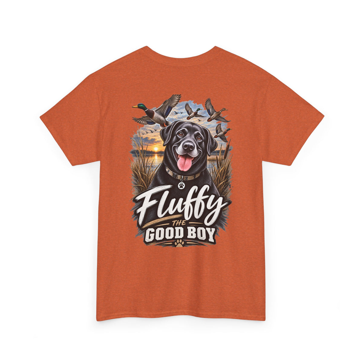 FTGB Hunting Series – Fluffy the Good Boy Duck Hunting Tee