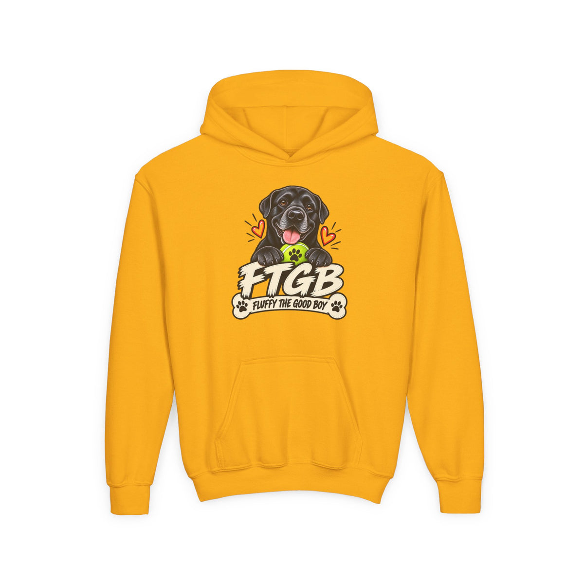 Fluffy the Good Boy Youth Hoodie